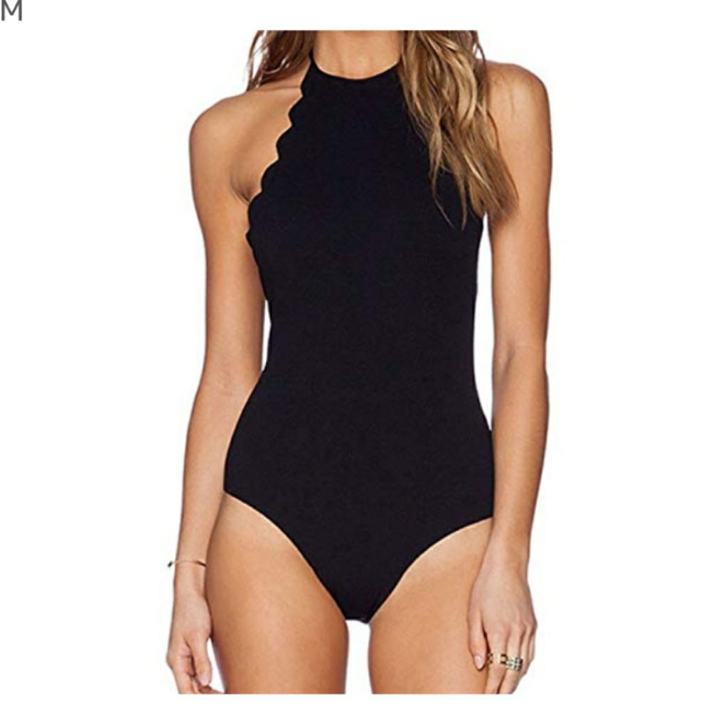Tempt Me one piece black bathing suit Medium